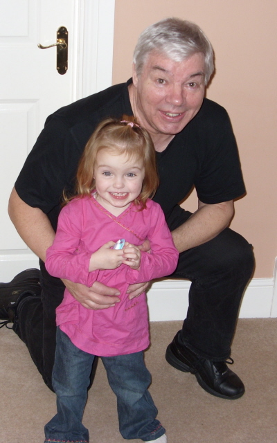 Inara with Grandad